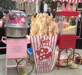 Popcorn and Candy Floss Carts