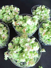 Spooky Green Popcorn for Halloween