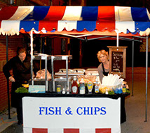 Fish & Chips stand at Liverpool Event