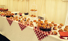 Fresh Scones, Jam and Clotted Cream for Special Events