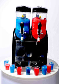 Slush Machine hire for Children's Parties by Delicious Fruits and Fountains